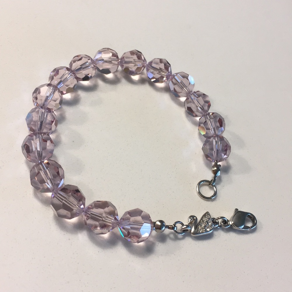 Swarovski Crystal Pink Bracelet